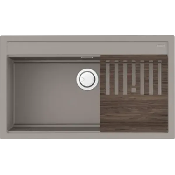 Кухонная мойка OMOIKIRI Kitagawa 86-LB-GR Artceramic/Leningrad grey (4993796)