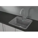 Кухонная мойка GRANULA ST-5601 графит