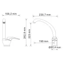 Смеситель WASSERKRAFT Rossel 2807 хром