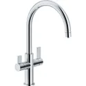 Смеситель FRANKE 115.0479.080 FRANKE Ambient Clear Water,оптика стали