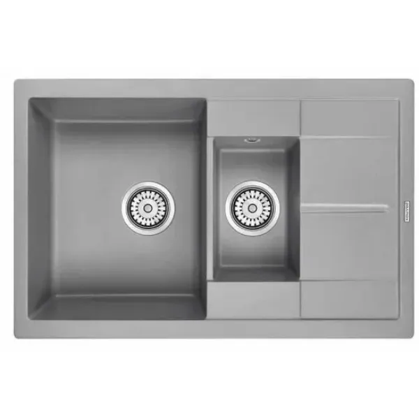 Кухонная мойка PAULMARK Feste PM237850-GRM