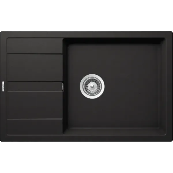 Кухонная мойка SCHOCK Optima 60D Max Cristalite неро
