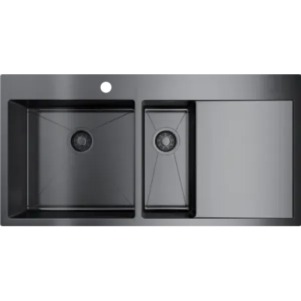 Кухонная мойка OMOIKIRI Akisame 100-2-GM-L(арт.4973103)