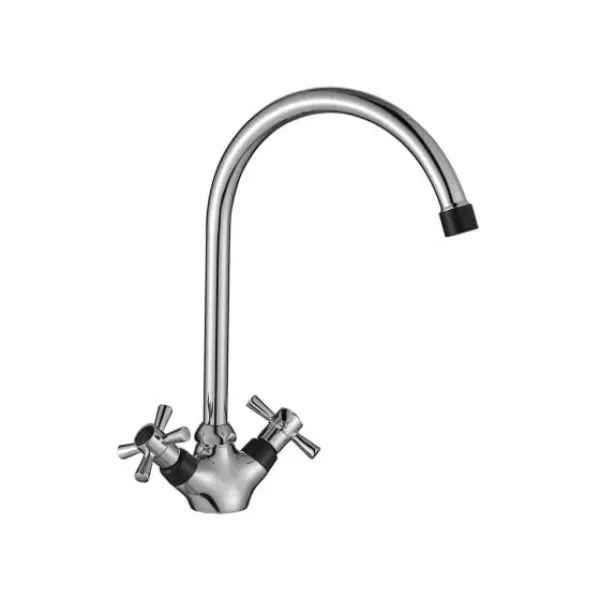 Смеситель DECOROOM DR51028 черный/хром