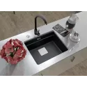 Кухонная мойка FRANKE KNG 110-52 черный матовый (125.0630.924)