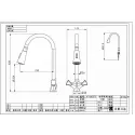 Смеситель D&K Hessen Grimm DA1382501