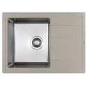 Кухонная мойка FLORENTINA Комби 650 грей (21.390.B0650.305)