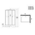 Душевая кабина NIAGARA NG-33974-14Q