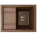 Кухонная мойка FLORENTINA Липси 660 коричневый