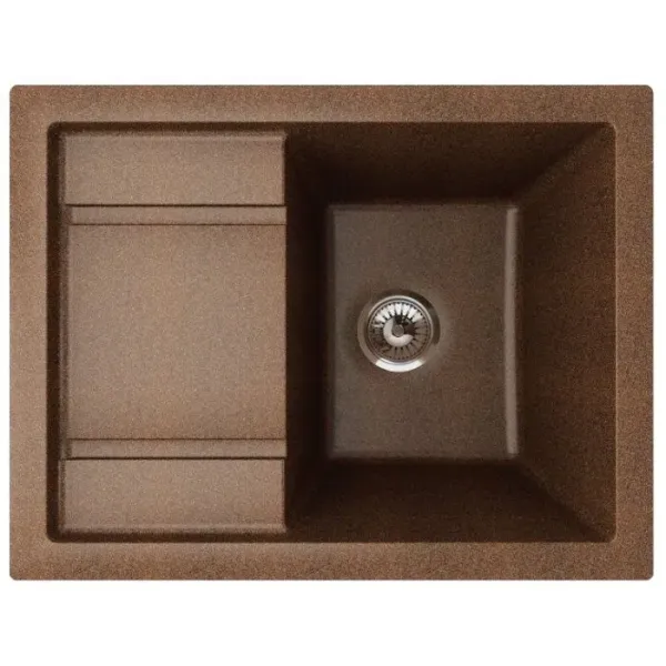 Кухонная мойка FLORENTINA Липси 660 коричневый