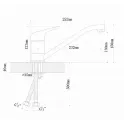 Смеситель BAMBOO НОТА BM терра (315.01L.1123.405)