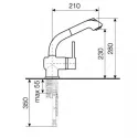 Смеситель ITALMIX INDUSTRIALE 0820 GREY