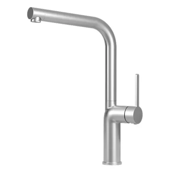 Смеситель GRANULA 9502 нержавеющая сталь