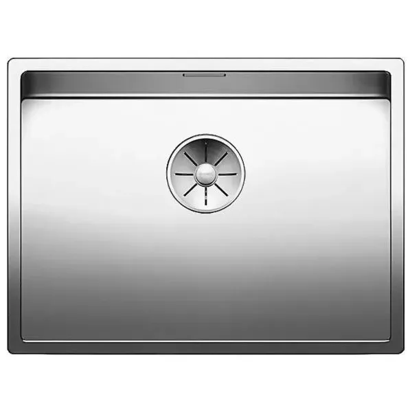 Кухонная мойка BLANCO CLARON 550-U нерж.сталь зеркальная полировка с отв. арм. InFino (арт.521579)