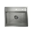 Кухонная мойка GRANULA KS-6051 сталь/матовая