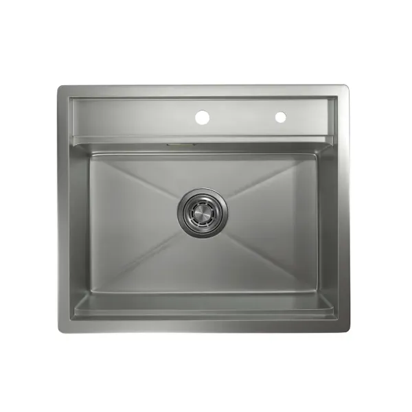 Кухонная мойка GRANULA KS-6051 сталь/матовая
