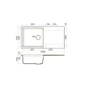Кухонная мойка OMOIKIRI Sakaime 100-SA (4993886)