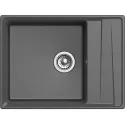 Кухонная мойка GRANFEST GF-LV-660L графит
