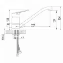 Смеситель LEMARK Omega LM3104C хром