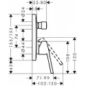 Смеситель HANSGROHE Logis Loop 71264000 хром