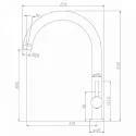 Смеситель ROSSINKA Silvermix X25-23U