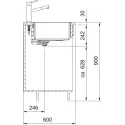 Кухонная мойка FRANKE BXM 210/110-68 F-INOX антрацит (127.0650.364)