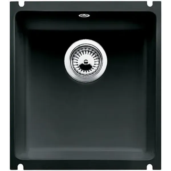 Кухонная мойка BLANCO 516044 subline 375-u керамика черный puraplus
