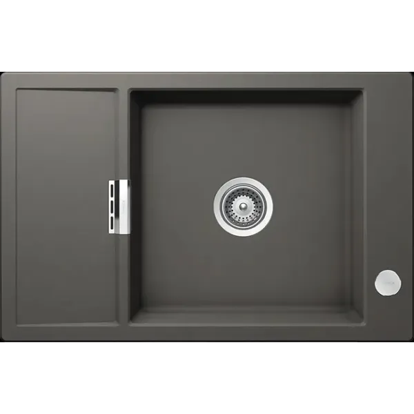 Кухонная мойка SCHOCK Eton 60 D Small Cristadur серебристый камень