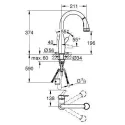Смеситель Grohe Parkfield 30215DC1