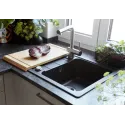 Кухонная мойка SCHOCK Formhaus 45 D Cristalite неро