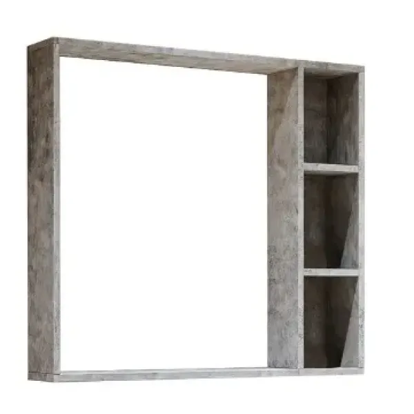 Зеркало GROSSMAN ФАЛЬКОН 80 см бетон 208003