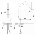 Смеситель LEMARK Plus Factor LM1605C хром