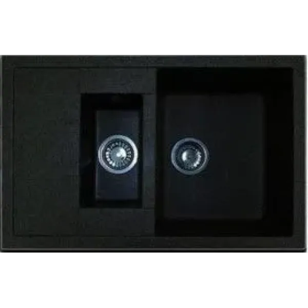 Кухонная мойка GRANFEST gf-q775kl чёрный