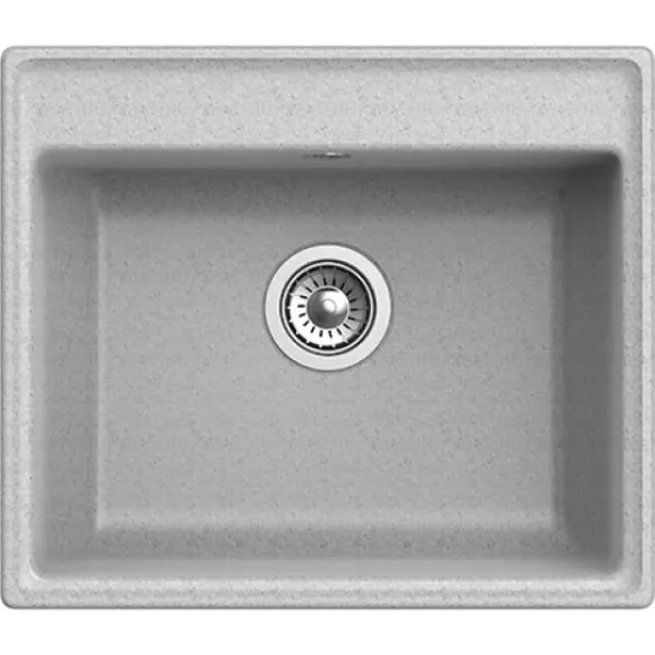 Кухонная мойка GRANFEST GF-V-580 серый