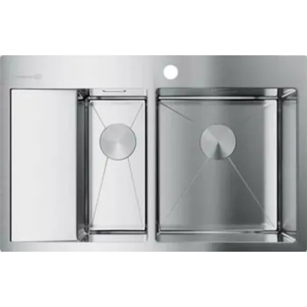 Мойка OMOIKIRI Akisame 78-2-IN-R нерж.сталь/нержавеющая сталь 4973063