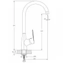 Смеситель RUSH Edge ED7735-22