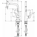 Смеситель HANSGROHE Talis Select S 72821000
