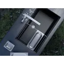 Смеситель SCHOCK Vitus-D нержавеющая сталь