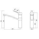Смеситель EMAR ЕС-3011 black
