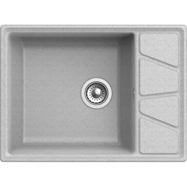 Кухонная мойка GRANFEST GF-V-680L серый