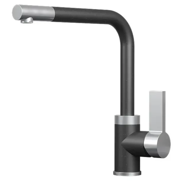 Смеситель GRANULA 5504 шварц