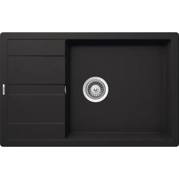Кухонная мойка SCHOCK Optima 60D Max Cristalite оникс