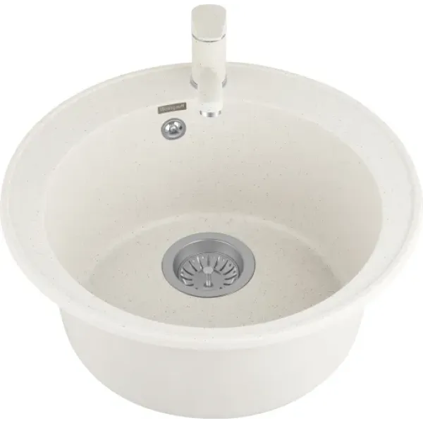 Кухонная мойка WEISSGAUFF WG 47501 Classic White