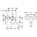 Смеситель HANSGROHE Logis 71836000 хром