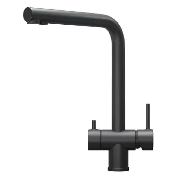 Смеситель GRANULA KS-7011 черный/матовый