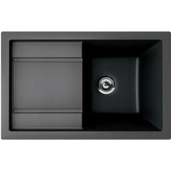 Кухонная мойка FLORENTINA липси 860 антрацит