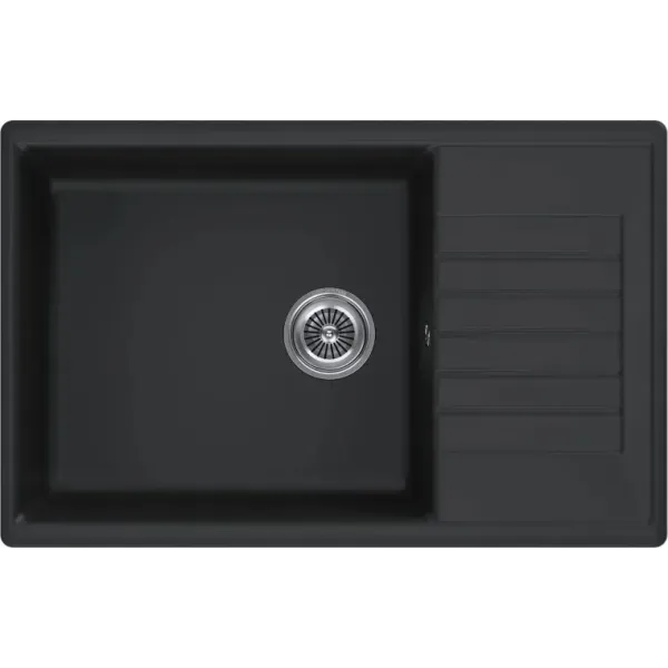 Кухонная мойка KUCHENSTERN FLUG 60 черный
