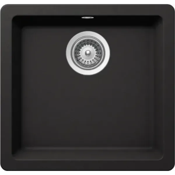 Кухонная мойка SCHOCK Quadro 50U Cristalite неро