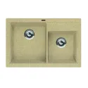 Кухонная мойка FLORENTINA касси 780 песочный