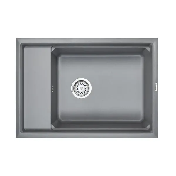 Кухонная мойка GRANULA KS-7305 алюминиум